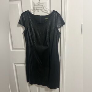 Gorgeous faux leather dress